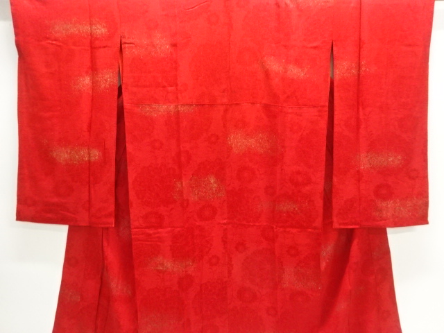Japanese Kimono / Chirimen Kinsha Silk